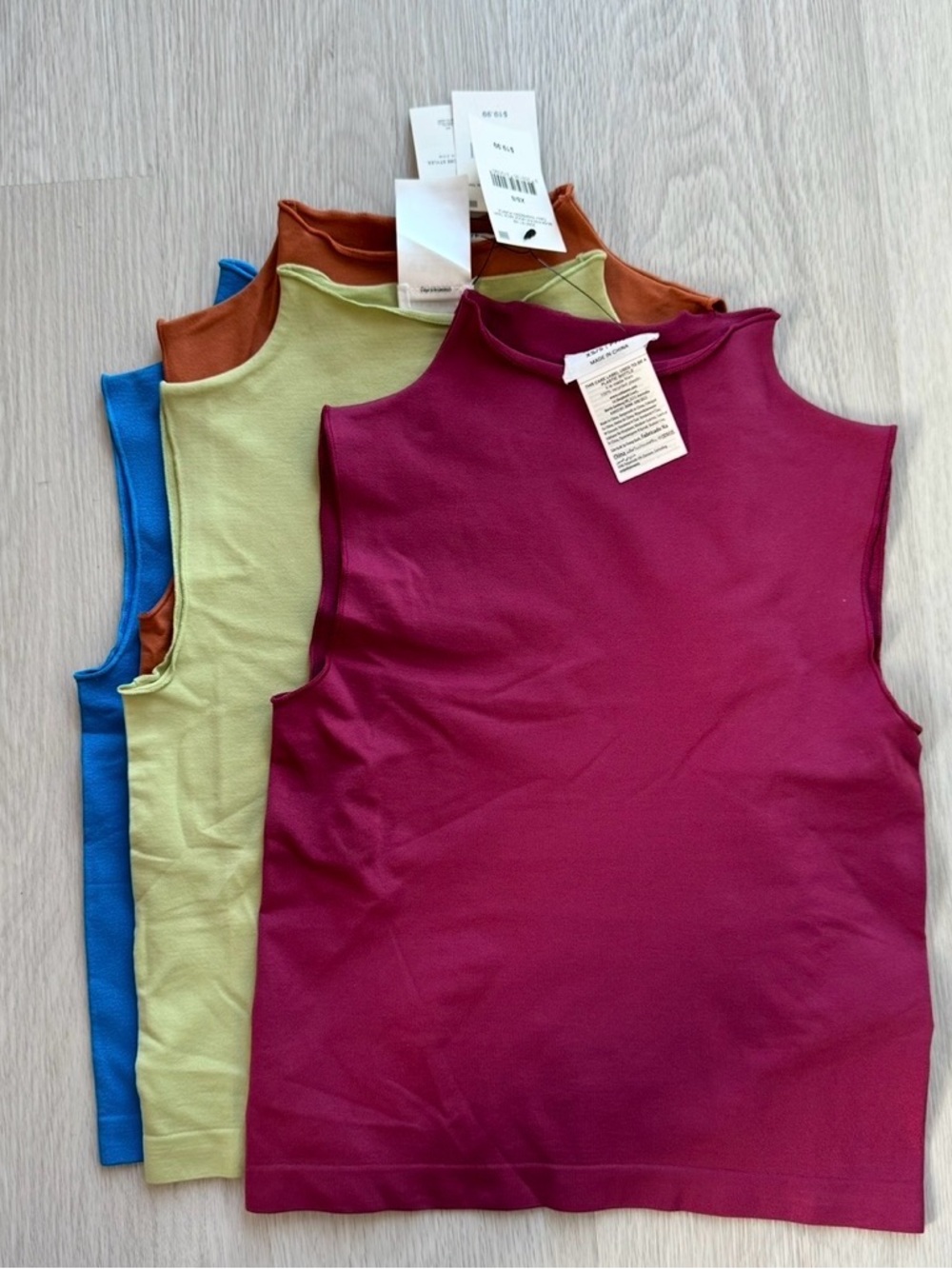 Bundle of 4 Cotton On sleeveless tank shirts